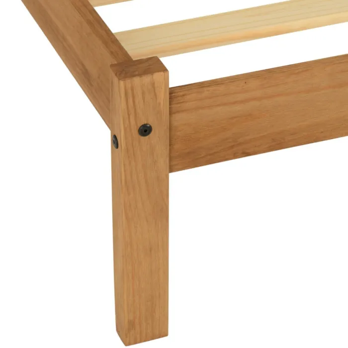 Maya 3ft Bedframe - Distressed Waxed Pine