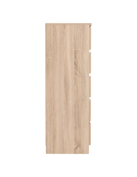 Malvern 5 Drawer Narrow Chest - Sonoma Oak