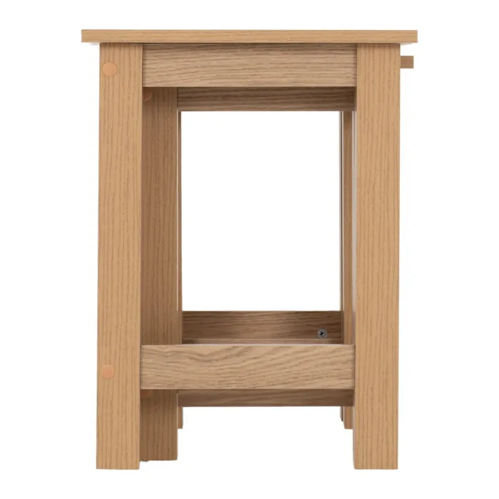 Tessa Nest Of 2 Tables - Natural Oak Effect