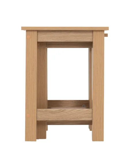 Tessa Nest Of 2 Tables - Natural Oak Effect