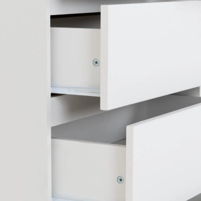 Malvern 3+2 Drawer Chest - White