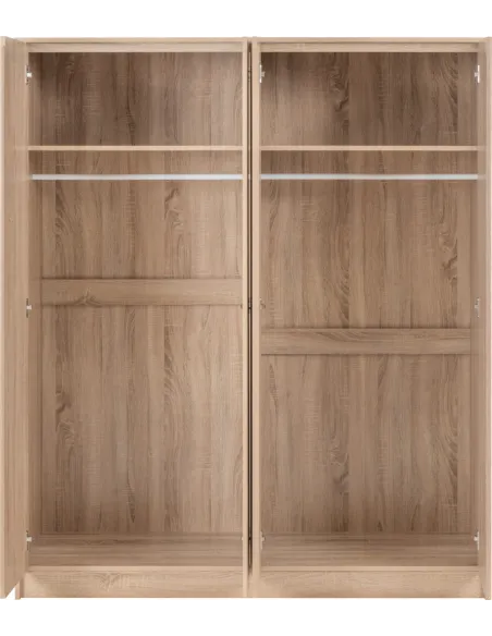 Malvern 4 Door Wardrobe - Sonoma Oak Effect
