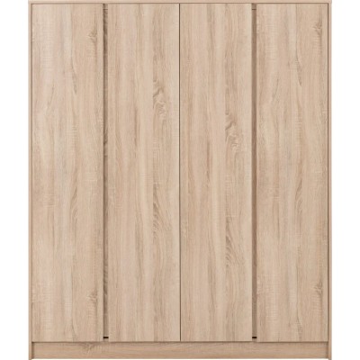 Malvern 4 Door Wardrobe - Sonoma Oak Effect