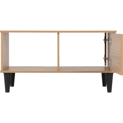 Tessa 1 Door Coffee Table - Natural Oak Effect