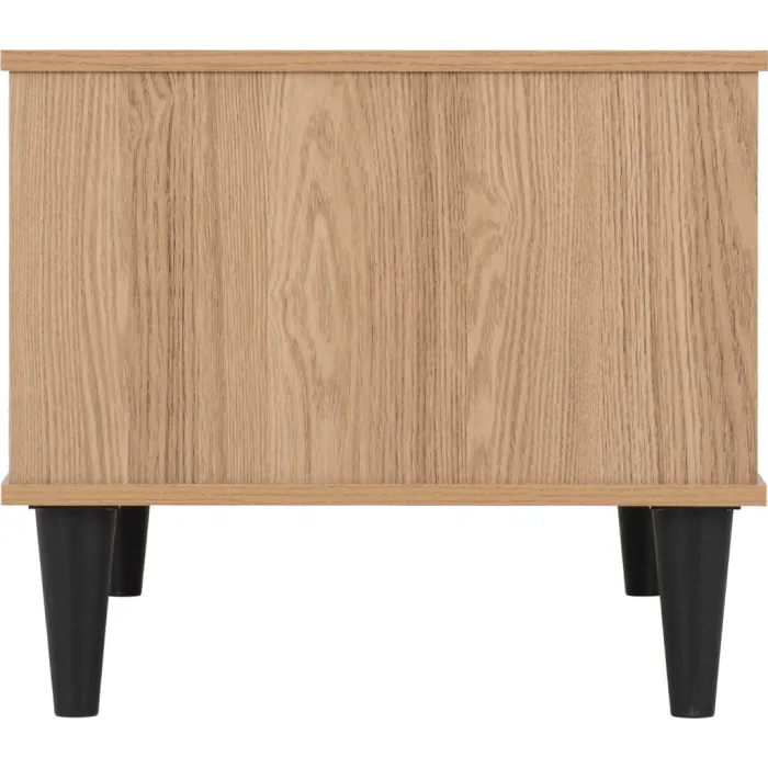 Tessa 1 Door Coffee Table - Natural Oak Effect
