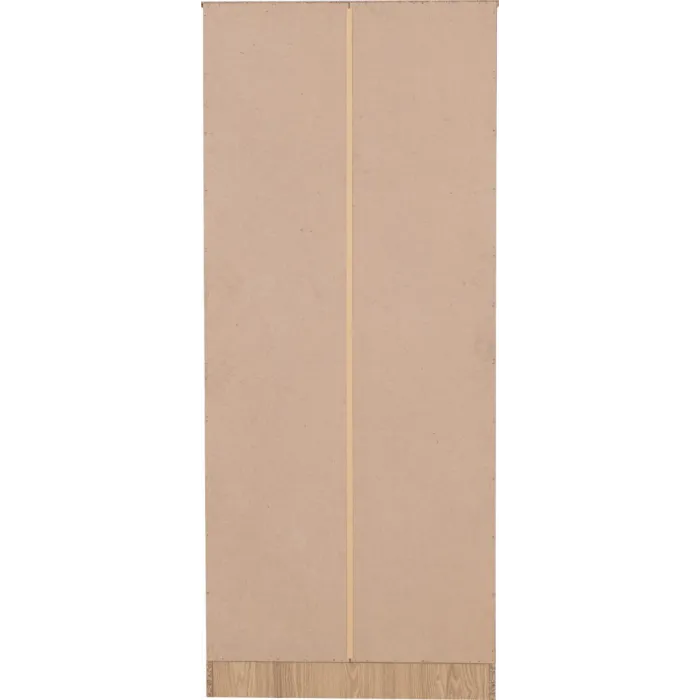 Tessa 2 Door Wardrobe - Natural Oak Effect