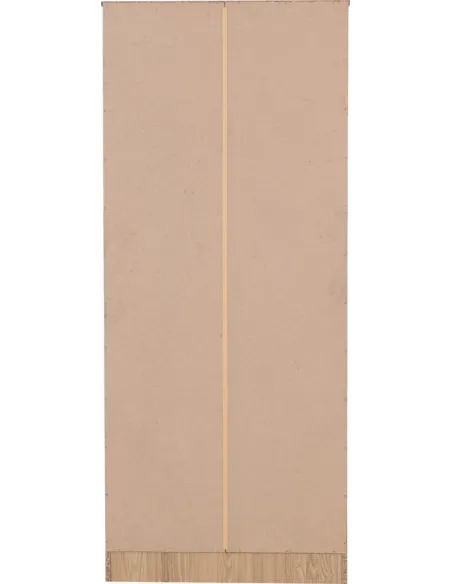 Tessa 2 Door Wardrobe - Natural Oak Effect