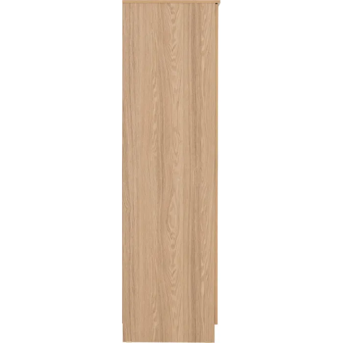 Tessa 2 Door Wardrobe - Natural Oak Effect