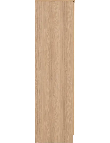 Tessa 2 Door Wardrobe - Natural Oak Effect