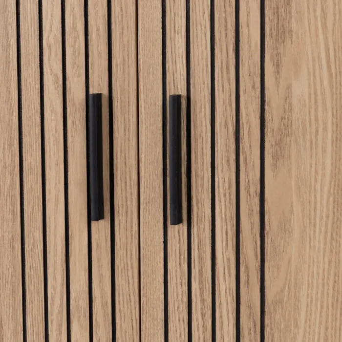 Tessa 2 Door Wardrobe - Natural Oak Effect