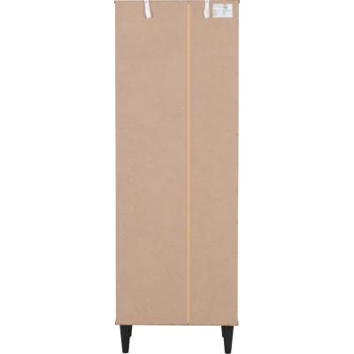 Tessa 1 Door 2 Drawer Bookcase - Natural Oak Effect