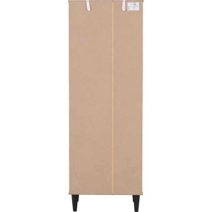 Tessa 1 Door 2 Drawer Bookcase - Natural Oak Effect