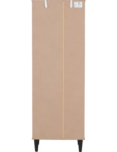 Tessa 1 Door 2 Drawer Bookcase - Natural Oak Effect