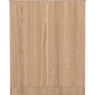 Tessa 3+2 Drawer Chest - Natural Oak Effect