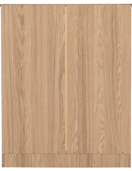 Tessa 3+2 Drawer Chest - Natural Oak Effect