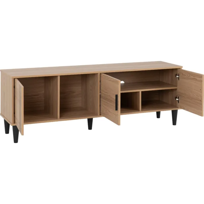 Tessa TV Cabinet - Natural Oak Effect