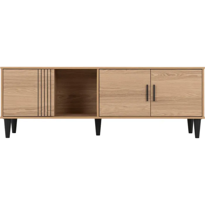 Tessa TV Cabinet - Natural Oak Effect