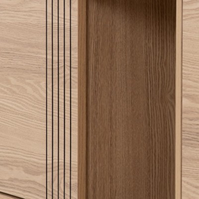 Tessa TV Cabinet - Natural Oak Effect