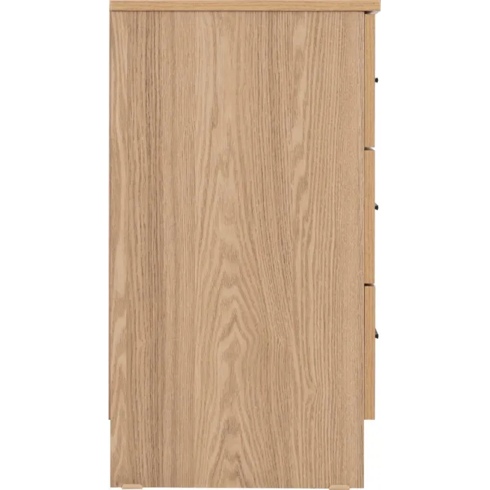 Tessa 6 Drawer Chest - Natural Oak Effect