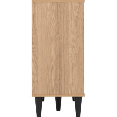 Tessa 3 Door 2 Drawer Sideboard - Natural Oak Effect