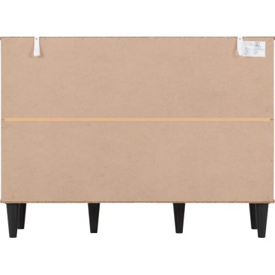 Tessa 3 Door 2 Drawer Sideboard - Natural Oak Effect