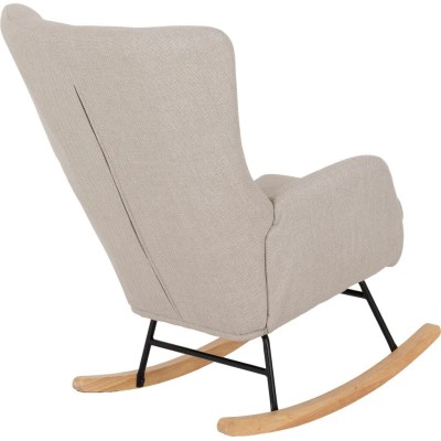 Hayden Rocking Chair - Beige Fabric