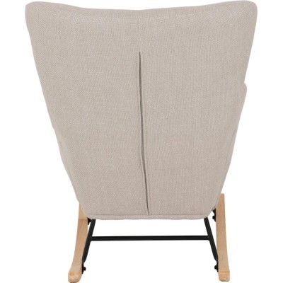 Hayden Rocking Chair - Beige Fabric