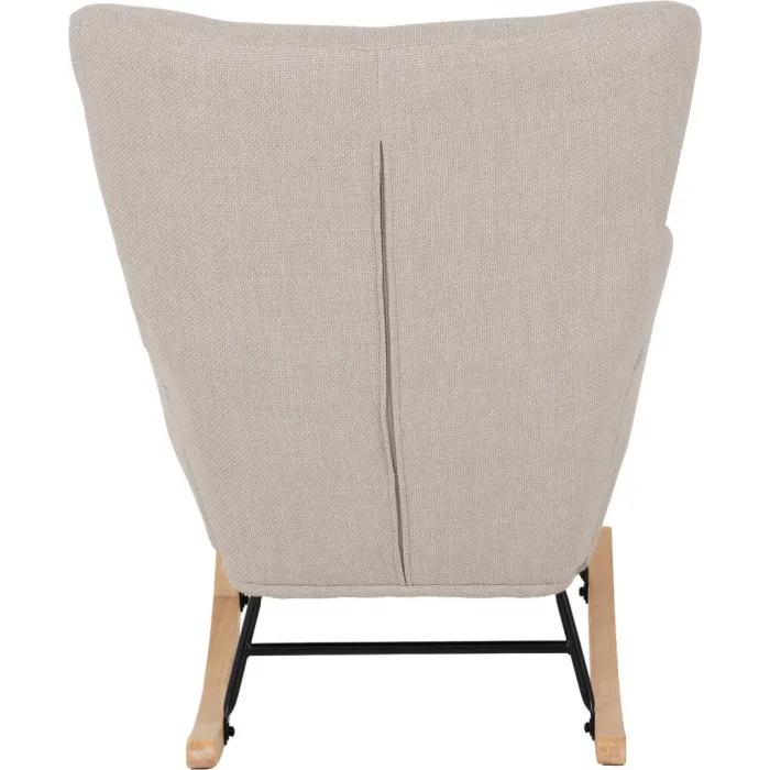 Hayden Rocking Chair - Beige Fabric