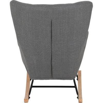 Hayden Rocking Chair - Dark Grey Fabric