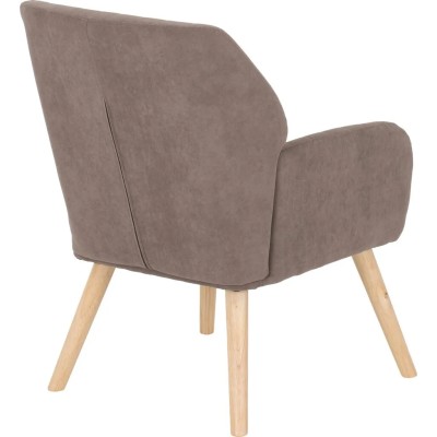 Jordan Occasional Chair - Brown Velvet Fabric