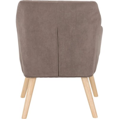 Jordan Occasional Chair - Brown Velvet Fabric
