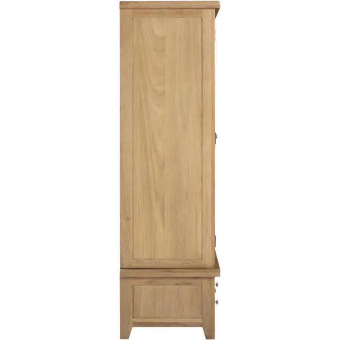 Windsor 3 Door 2 Drawer Wardrobe - Natural Oak