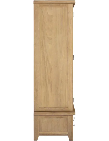 Windsor 3 Door 2 Drawer Wardrobe - Natural Oak