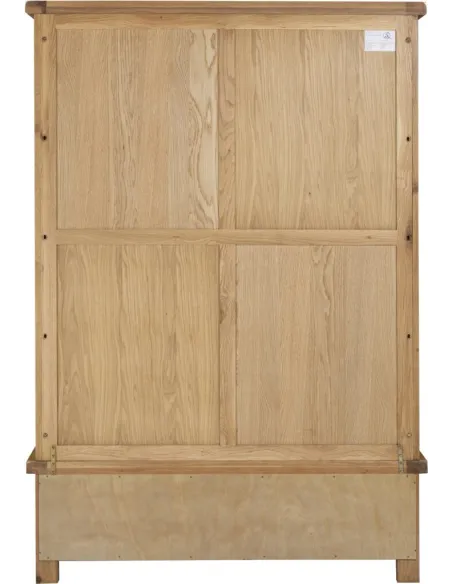 Windsor 3 Door 2 Drawer Wardrobe - Natural Oak
