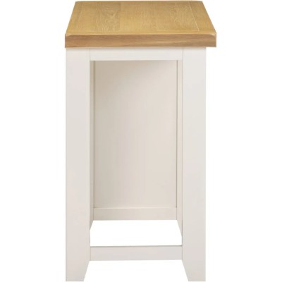 Windsor 3 Drawer Dressing Table - Ivory/Oak