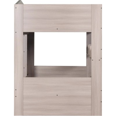 Hector Small Double Bunk Bed - Ash Grey