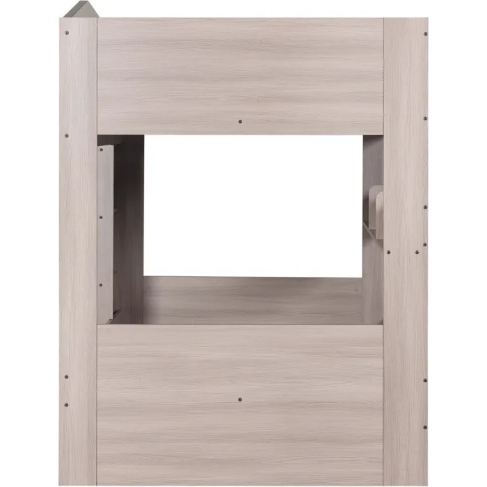 Hector Small Double Bunk Bed - Ash Grey