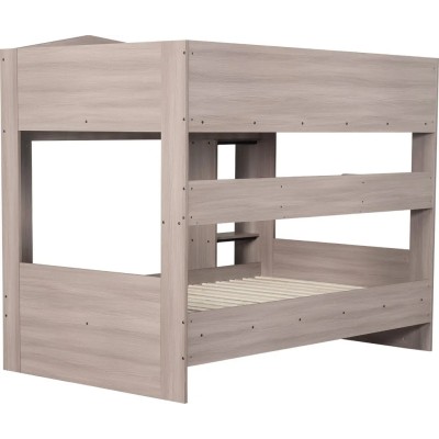 Hector Small Double Bunk Bed - Ash Grey
