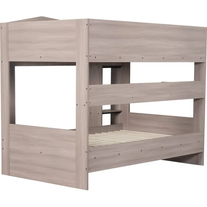 Hector Small Double Bunk Bed - Ash Grey