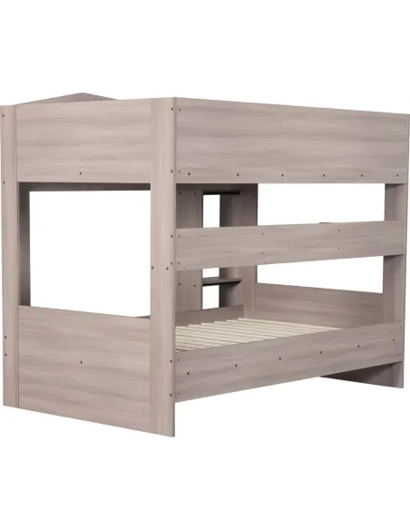 Hector Small Double Bunk Bed - Ash Grey