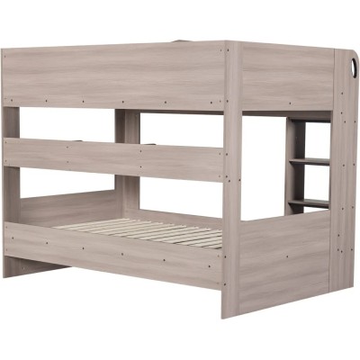 Hector Small Double Bunk Bed - Ash Grey