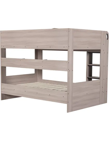 Hector Small Double Bunk Bed - Ash Grey