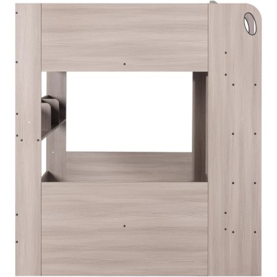 Hector Small Double Bunk Bed - Ash Grey