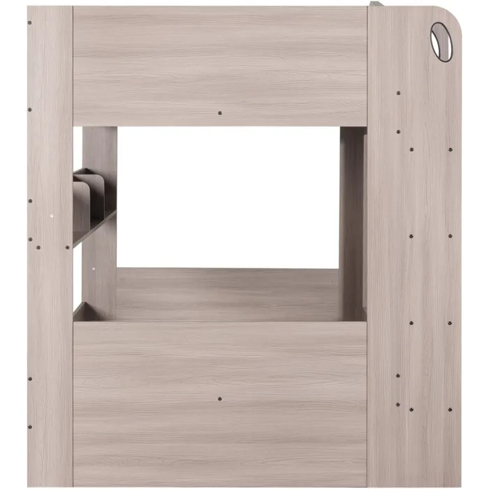Hector Small Double Bunk Bed - Ash Grey