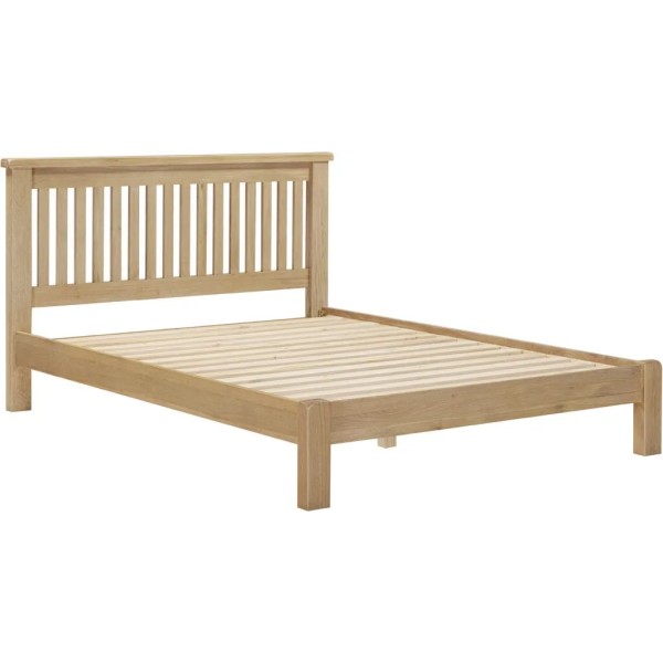 Windsor 5ft Low End Bedframe - Natural Oak