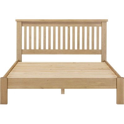 Windsor 5ft Low End Bedframe - Natural Oak