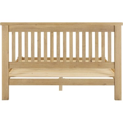 Windsor 5ft Low End Bedframe - Natural Oak