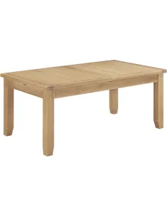 Windsor Large Extending Dining Table - Natural Oak 2