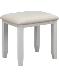 Bordeaux Dressing Table Stool - Pebble Grey