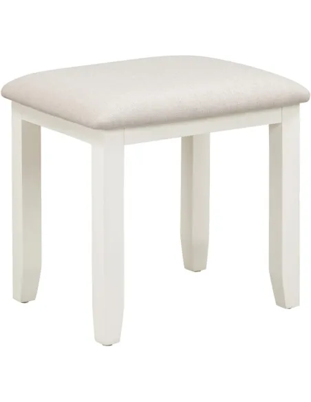 Bordeaux Dressing Table Stool - Ivory